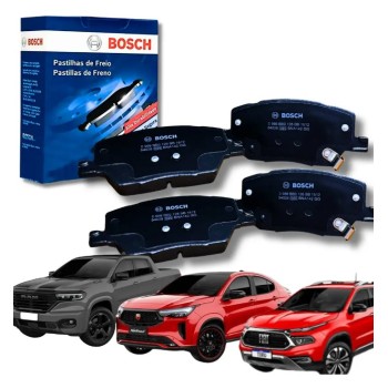 PASTILHA DE FREIO DIANTEIRA JEEP FIAT TORO RAMPAGE PD1512